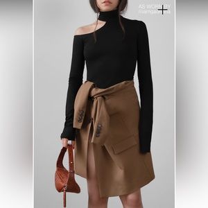 Marcella Black Cutout Evan Top size XS